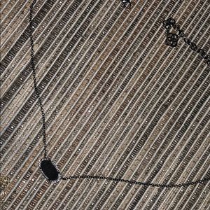 Kendra Scott Pendant Necklace Gunmetal